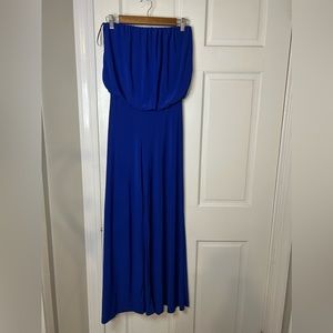 Symphony Royal Blue Jumpsuit Size Small